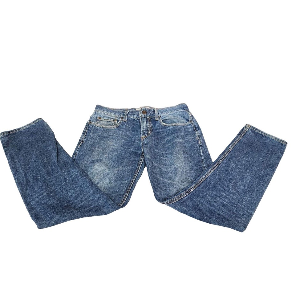 Aeropostale Skinny Jeans Sz 30x30 Mid Wash Blue Jeans Denim Distressed